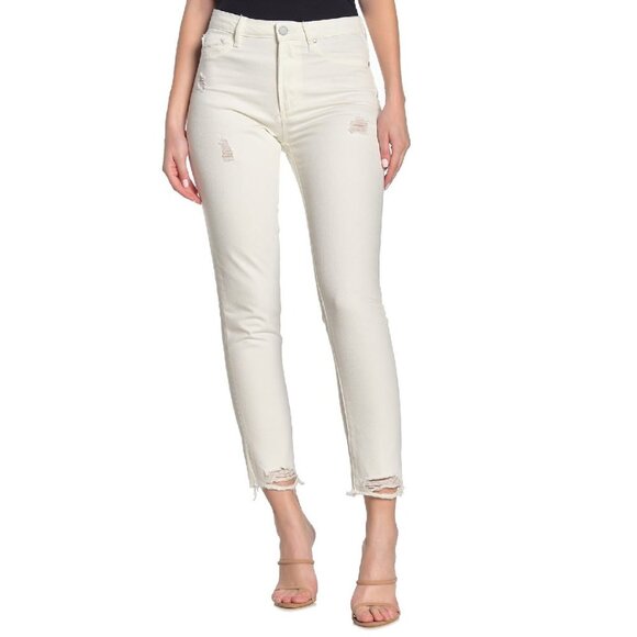 Articles of Society Rene Ripped&Frayed High Rise Jeans